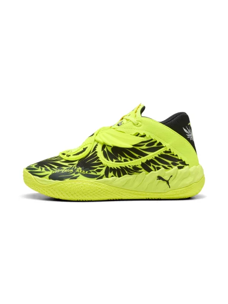 PUMA Obuwie Mężczyzna Zielony 47 EU Dynamiczne Buty Koszykarskie Voltage Yellow żółte