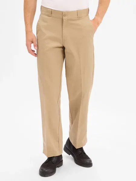Dickies chinosy Mężczyźni jednolity beżowy