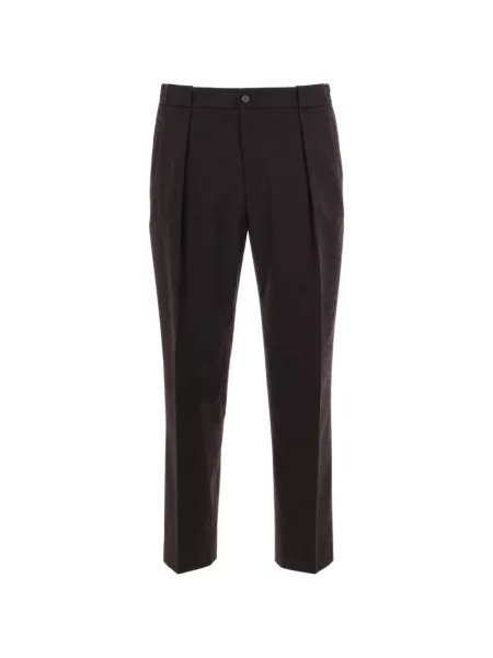 Pantaloni Briglia 1949 conici maro