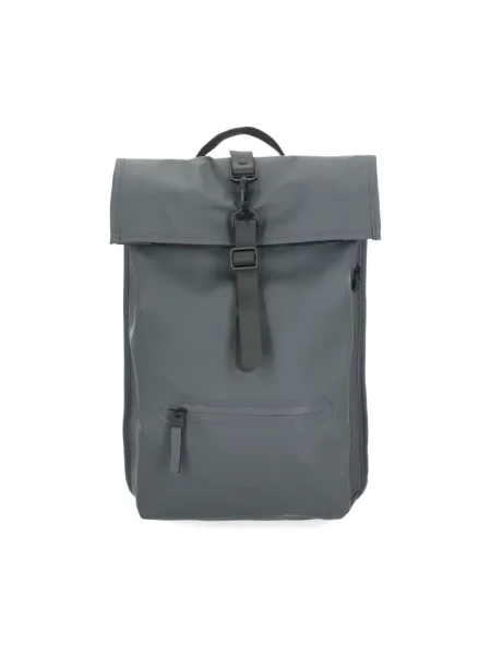 Plecak miejski Rains Rucksack Rolltop 13 + 4 l dark grey szary