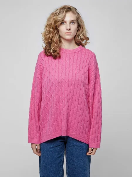 Кофти та светри PRPY віскоза/нейлон рожевий