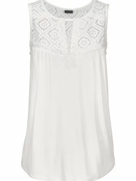 LASCANA Bluza off-bela bela