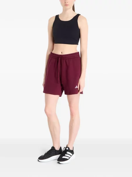 Tricou Adidas alergare cu șireturi din dantelă negru