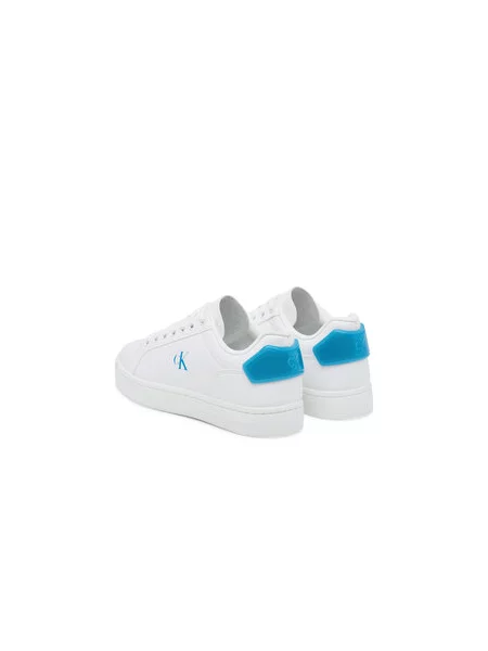 Superge Calvin Klein Jeans Classic Cupsole Ru Patch Lth Wn bela