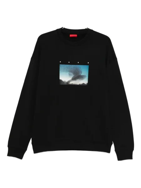 Hanorac crewneck Hugo negru