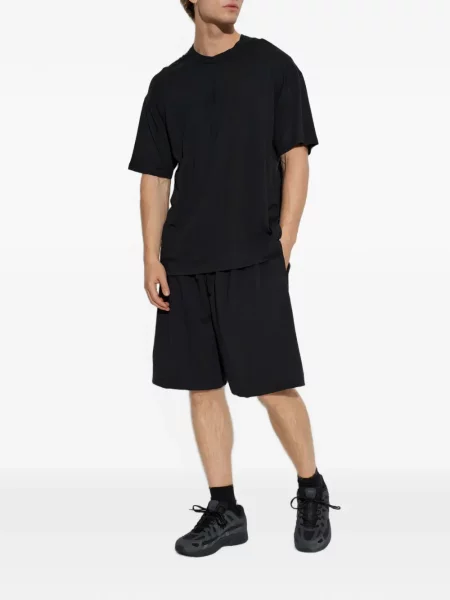 Lung tricou Nike cu cordon cu imagine negru