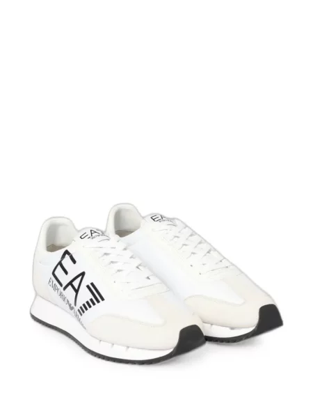 Sneakerși Ea7 Emporio Armani cu imagine alb