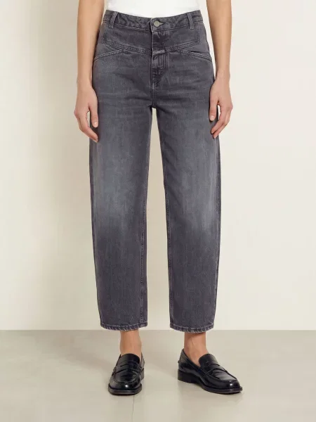 Closed Zkrácené Džíny Stover-X mgy mid grey šedé