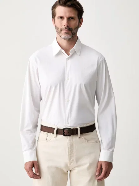 Cămașă bărbătească Armani Exchange alb
