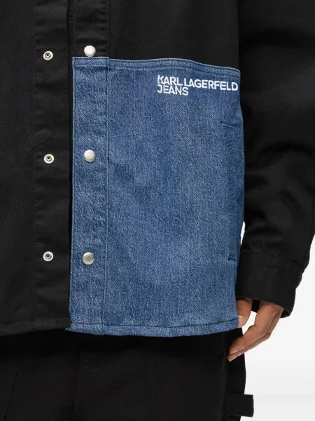 Риза Karl Lagerfeld Jeans черно
