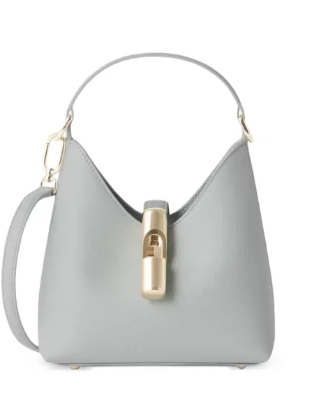 Geantă shopper Furla gri
