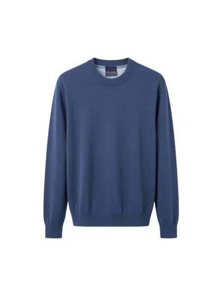 Sweter Paul & Shark wełniany niebieski