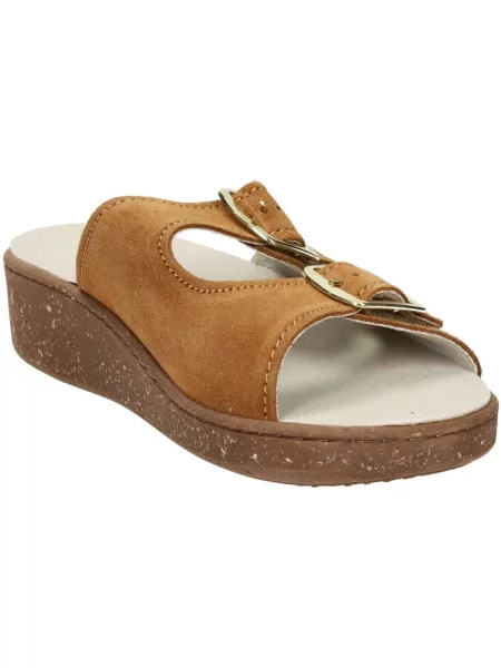 Šľapky Cinzia-soft hnedá