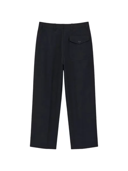 Pantaloni Rier de lână negru