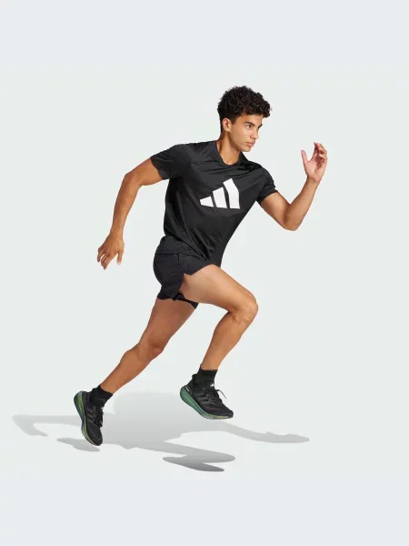 Adidas Футболка спортивна Перероблений чорний