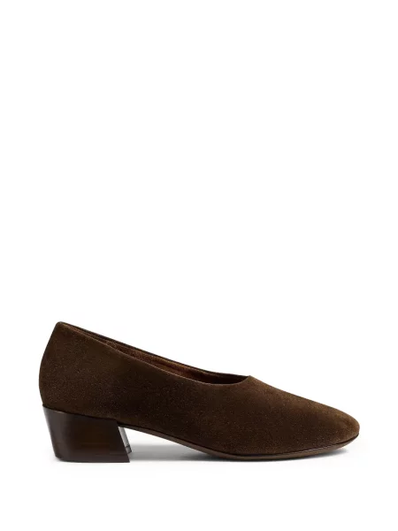 Pantofi cu toc Khaite maro