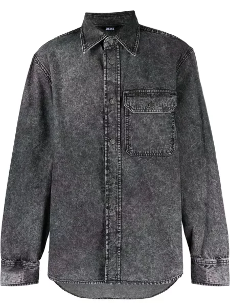 Geacă de blugi Diesel negru