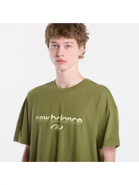 Športové tričko New Balance zelená