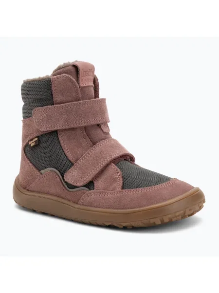 Froddo Tex Winter szürke/rózsaszín barefoot gyerek hótaposó. Méret: 32 EU szürke