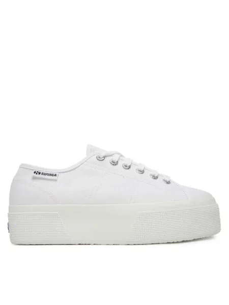 Superga Tenis superge Platform bela