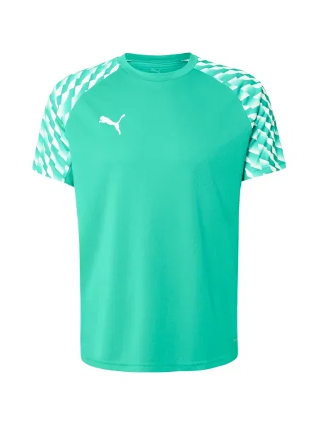 PUMA Tricou funcțional verde smarald alb