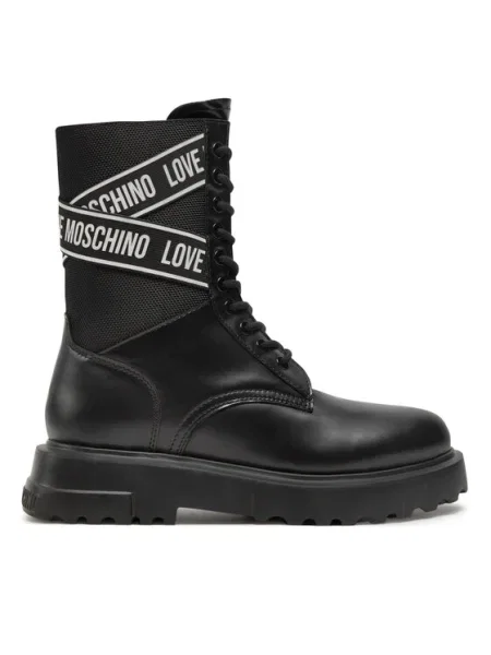 Кубинки Love Moschino с платформа черно