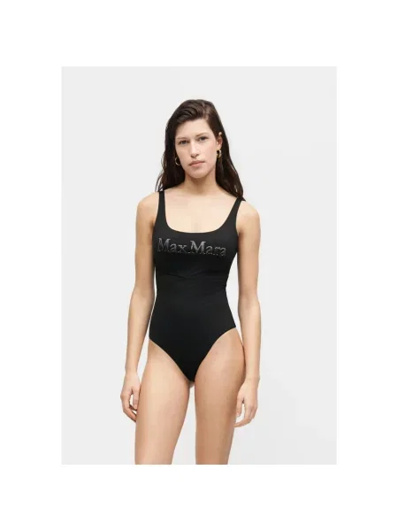 Max Mara Beachwear strój kąpielowy jednoczęściowy CARISMA czarny