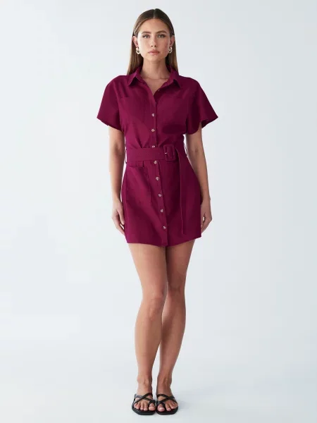Willa Rochie tip bluză Zel vin roșu