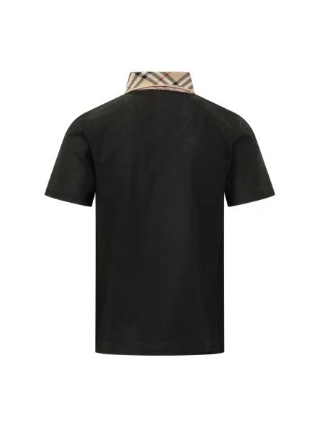 Koszulka polo Burberry czarna
