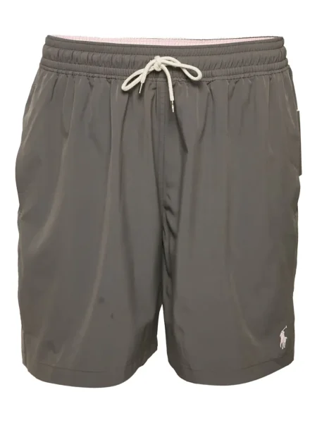 Pletena polo majica Polo Ralph Lauren s vezom crvena