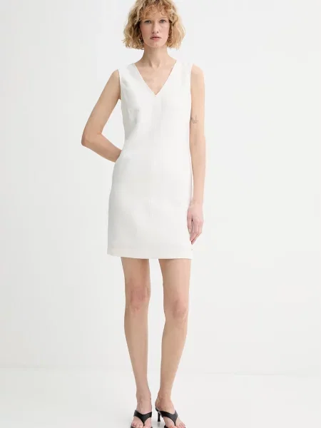 Calvin Klein φόρεμα με μπεζ