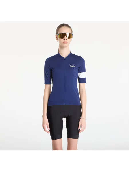 Tricou Rapha cu dungi din jerseu alb
