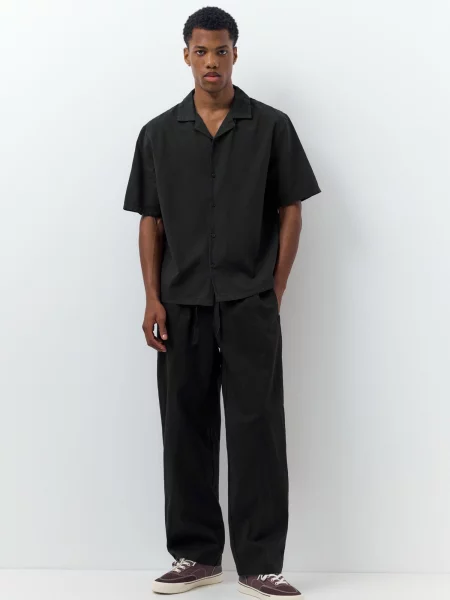 Pull&Bear Cămașă negru