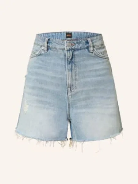 Boss Szorty Dżinsowe blau niebieskie