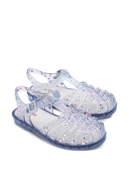 Sandale Melissa de cristal albastru