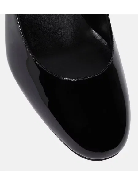 Bőr lakkozott körömcipő Christian Louboutin fekete