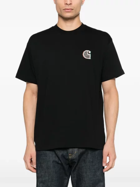 Tricou Carhartt Wip cu imagine negru