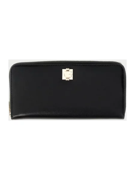Portfel Guess z logo czarny
