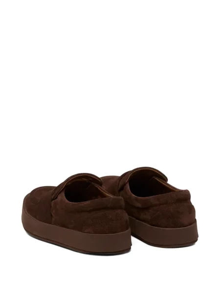 Велурени slip-on лоуфъри Marsell кафяво