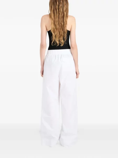 Pantaloni Proenza Schouler alb