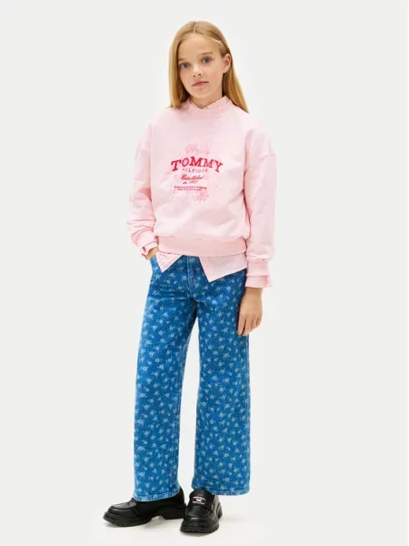 Tommy Hilfiger Bluza różowy