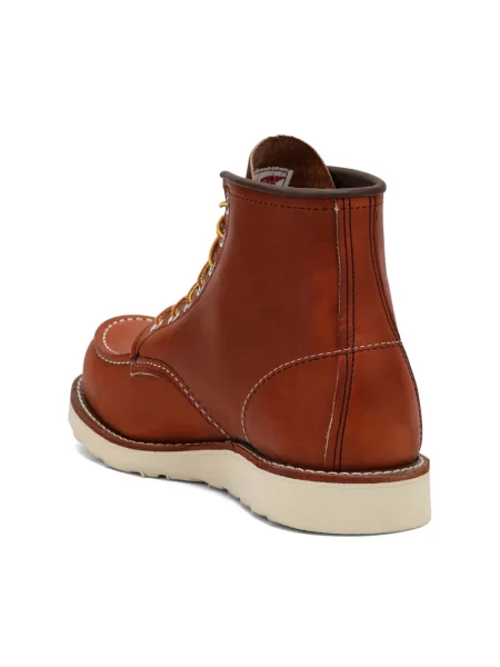 Botki Red Wing Shoes skórzane czerwone