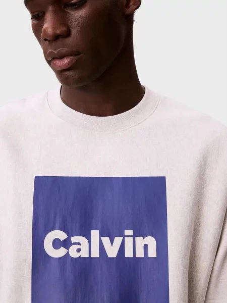 Свитшот Calvin Klein Jeans белый