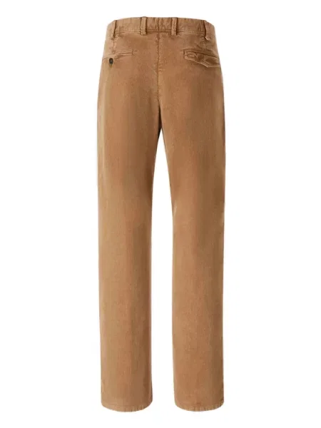 Pantaloni Pt Torino de catifea cord maro