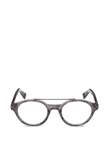 Ochelari de soare Zegna cu dungi gri