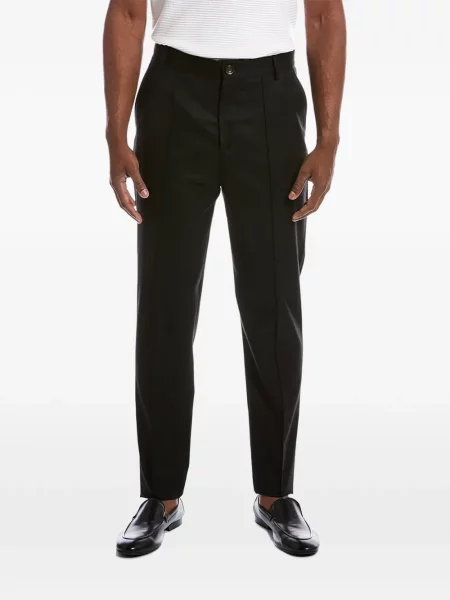 Pantaloni Brunello Cucinelli de lână negru