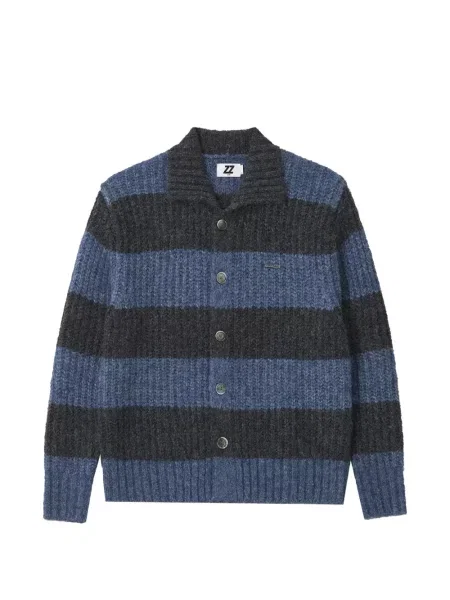 Cardigan Izzue tricotate chunky albastru