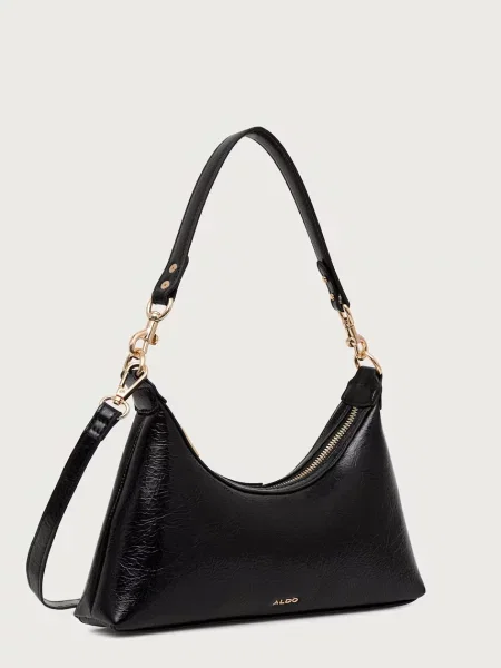 Geanta hobo Aldo din piele negru