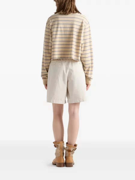 Tricou polo Prada cu dungi