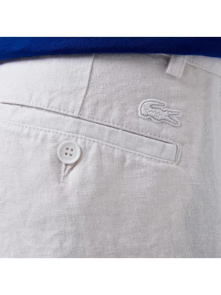 Бермуды Lacoste белые